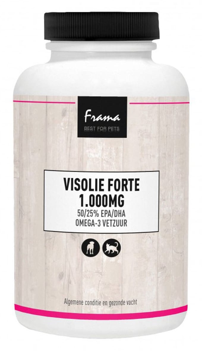 Frama Visolie 1.000mg 50/25%EPA/DHA 120 capsules - Kat