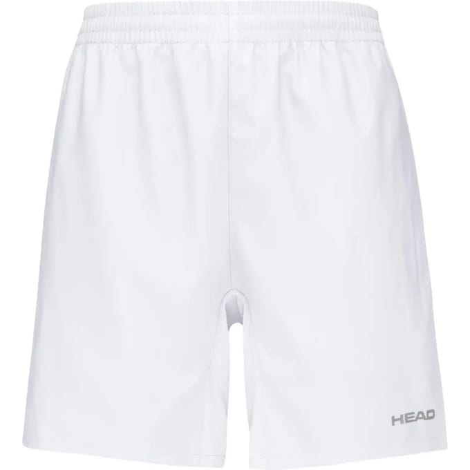 HEAD Club 7in Shorts Heren-Wit,Zilver