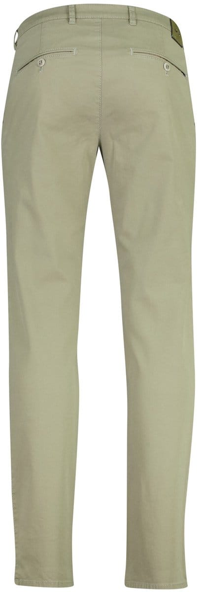 Pantalon Brax Fabio flatfront wijde fit  groen