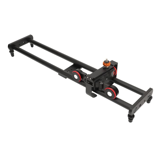 DSLR Camera Slider App Afstandsbediening Oneindig Instelbare Snelheid Afneembare Videocamera Dolly Auto black