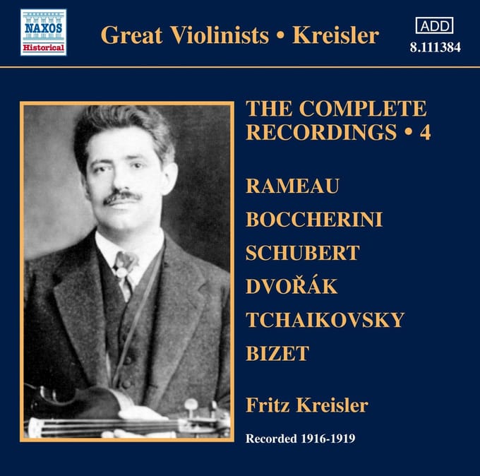 Ward Marston - Kreisler: Complete Recordings Volume 4 (CD)