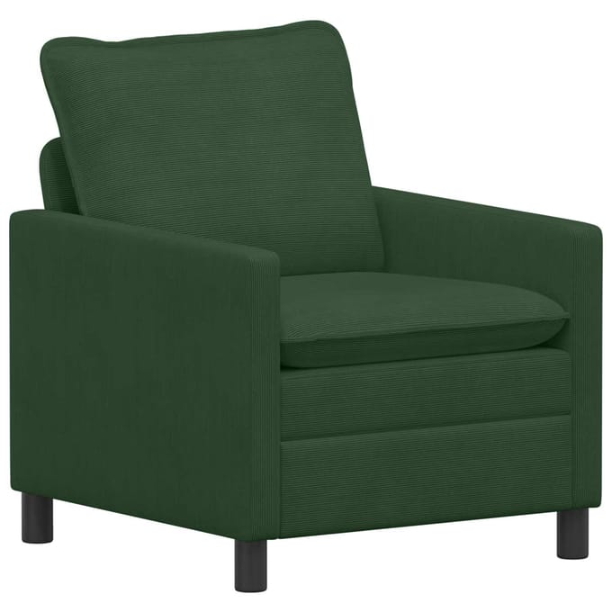 vidaXL - Bank - Jungle - Groen - 76 - x - 81 - x - 87,5 - cm - Stof