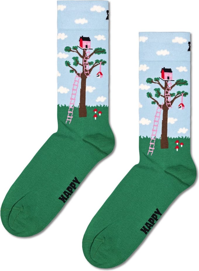 Happy Socks Treehouse Sock - unisex sokken - Unisex - Maat: 41 - 46