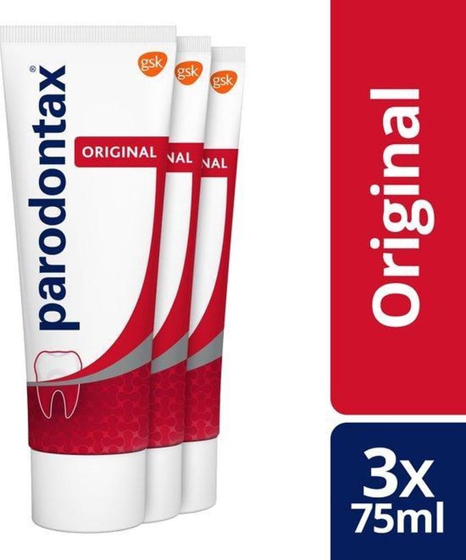 Parodontax - Tandpasta - Original - 75ml x 3