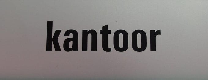 Aluminium deurbordje tekst: kantoor | 5 jaar garantie | Zelfklevend