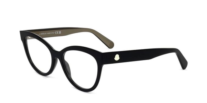Moncler ML5142 Black 53/17/140 WOMAN Brilmonturen