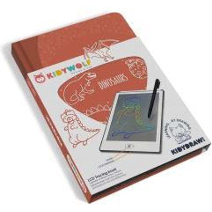 KIDYWOLF - KIDYDRAW MINI Tekentablet Voor Kinderen - Dinosaurus thema - Educatief - 4+ jaar