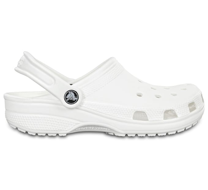 Crocs Classic Sneakers Dames - Wit - Maat 37-38 - Synthetisch