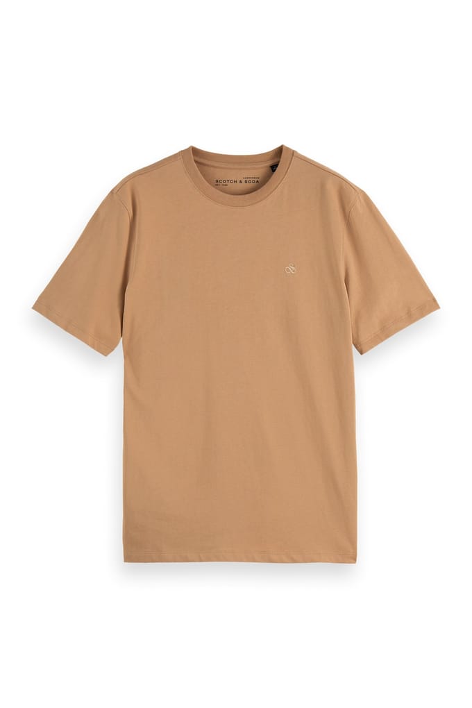 Scotch & Soda Regular-fit Logo T-shirt Tannin Taglia: S | Magliette basic Outlet | Uomo