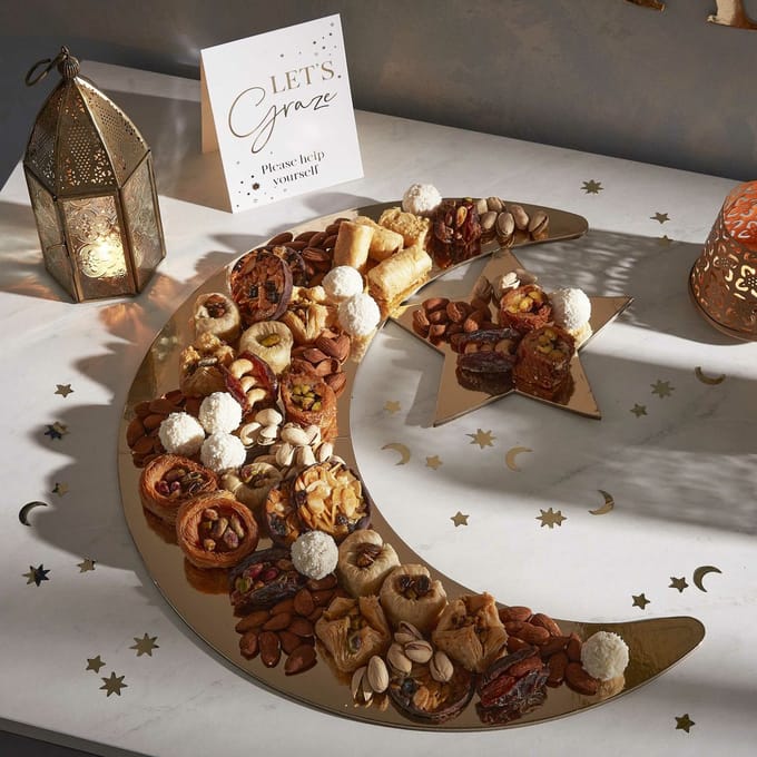 Ginger Ray - Ginger Ray - Grazing board Eid Mubarak (maan en ster)