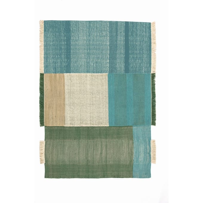 Nanimarquina Tress vloerkleed - groen - 200 x 300 cm