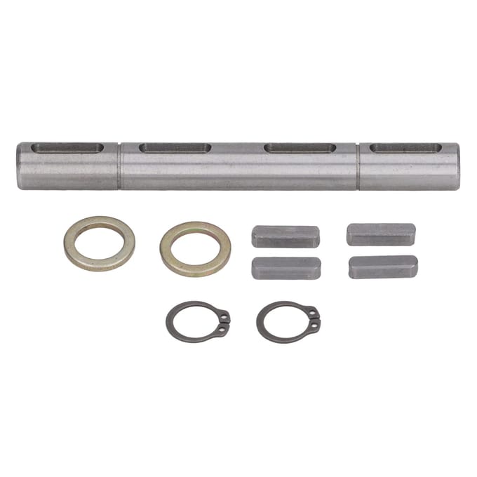 Wormreductiekast Dubbele Uitgaande As 14mm Diameter 128mm Lengte Groot Draagvermogen Stappenmotor Dubbele Uitgaande As gray