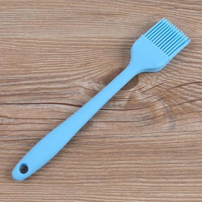 New Age Devi - Silicone Brush Baking BBQ Oil Brushes Barbeque Tools for Kitchen Tool - Blue