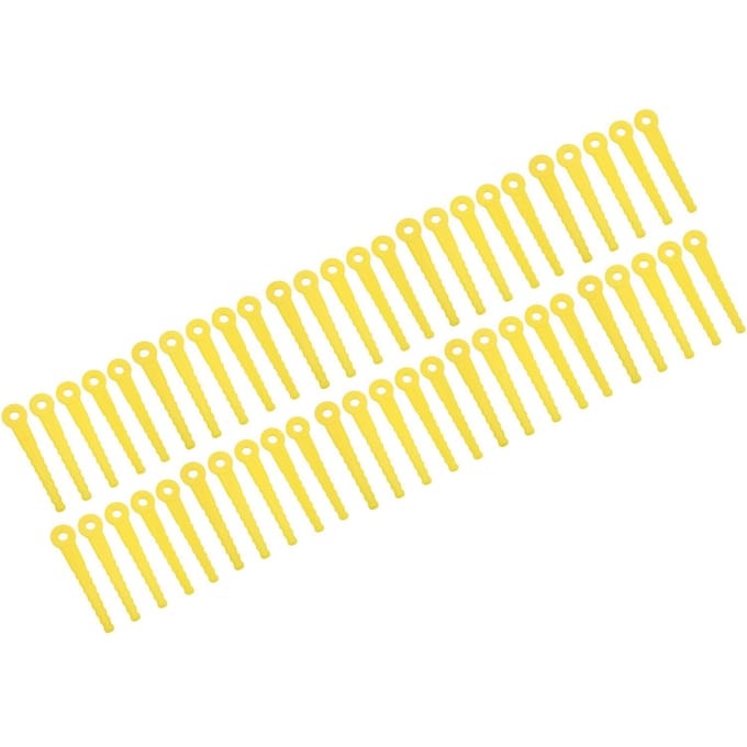 50 stuks Grasmaaier Plastic Mes 8mm Grasmaaier Trimmer Snijkop ABS L100 Set Kit