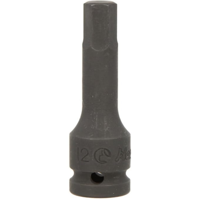 Zeskantige slagmoer HANS 1/2" M12, lengte: 78mm