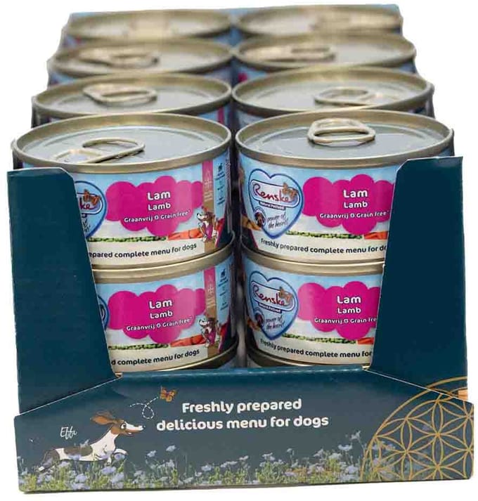 RENSKE HOND VERS VLEES LAM GRAANVRIJ 24X95 GR