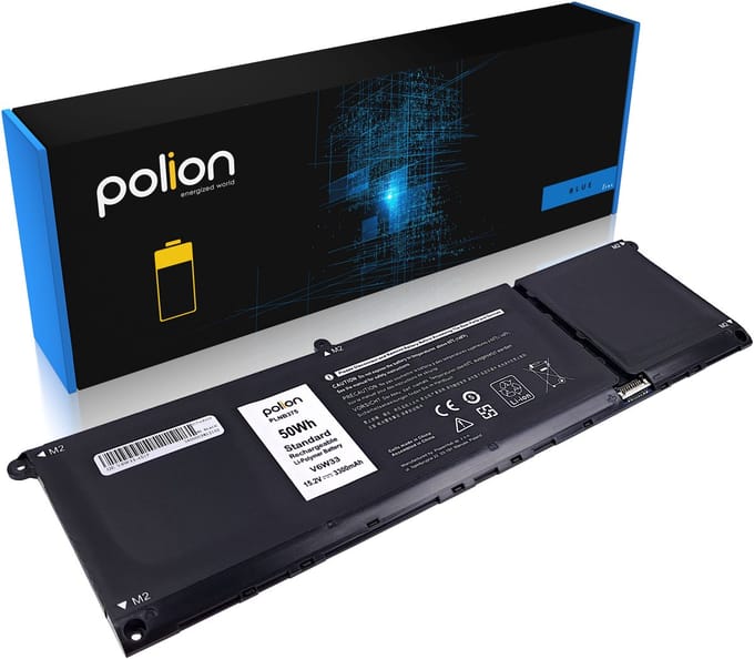Polion - Bateria voor Dell - 3300mAh - Li-Polymeer