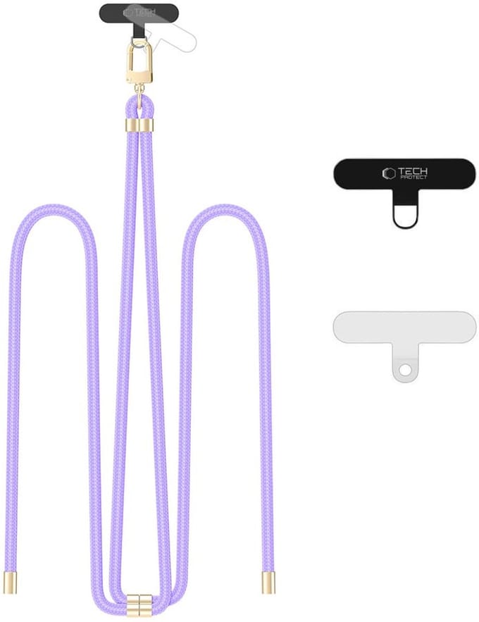 Tech-Protect C7S Rope Crossbody Strap - Purple