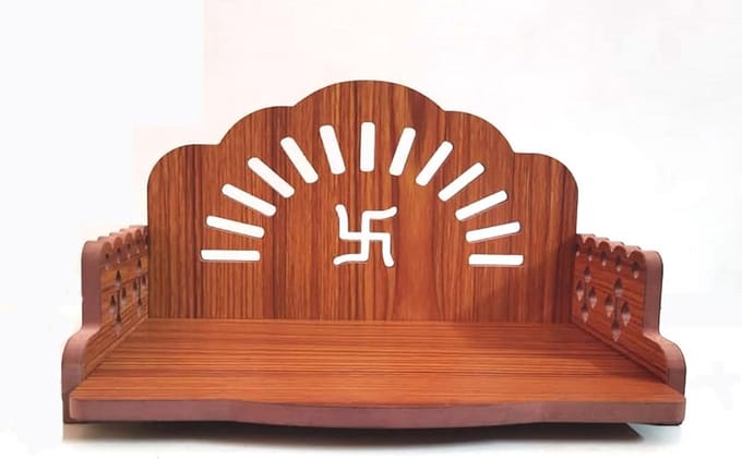 Kleine Houten Tempel voor Thuiskantoor en Winkel