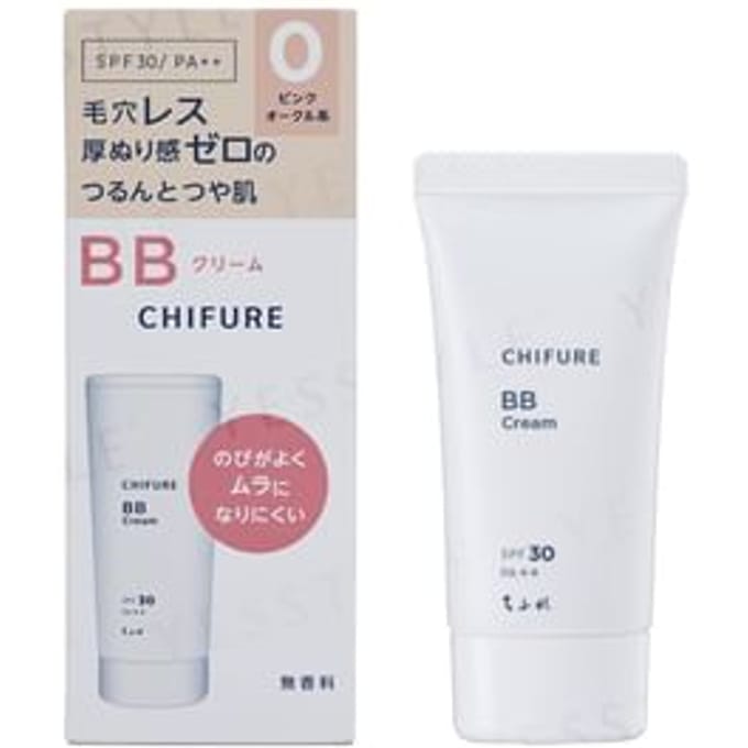 CHIFURE - BB Cream SPF 30 PA++ 0 Pink Ochre - 30g