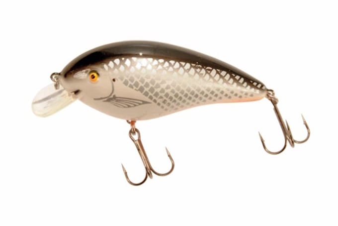 Predox Predox Big Joe 9CM - drijvend kunstaas met ratel en natuurlijke zwemactie White Shiner