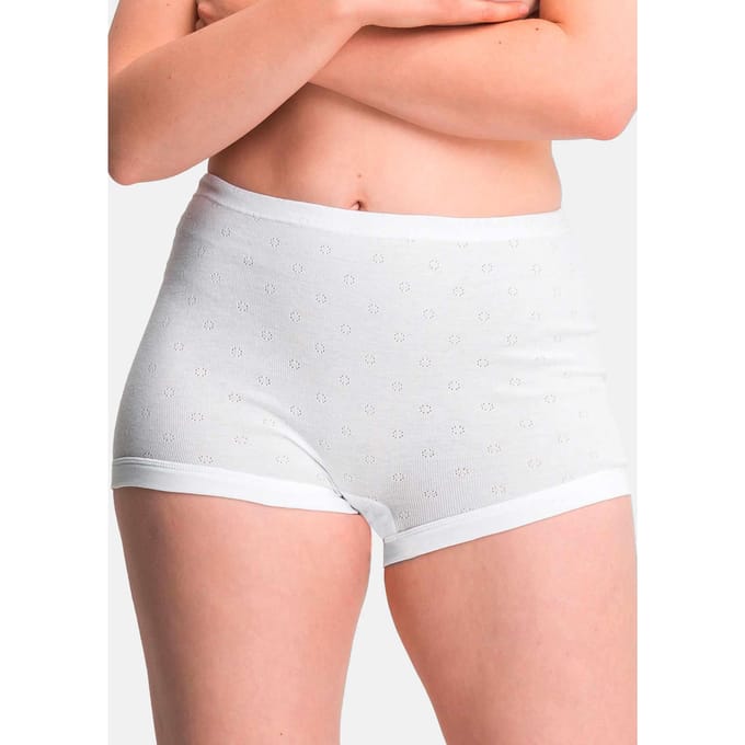 Shorts, set van 2 - wit - Gr. 48 van Goldner Fashion