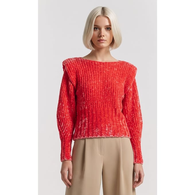 IRO Paris Nejma Pullover Pink Maat: M | Sweaters Outlet | Dames | Roze