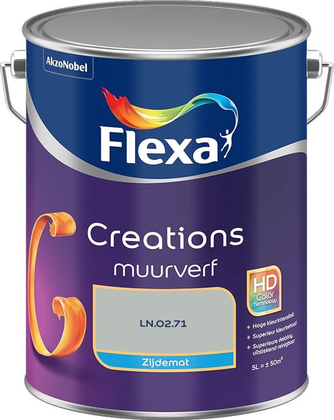 Flexa - Creations Muurverf Zijdemat - Ln.02.71 - Mengverf - 5 L