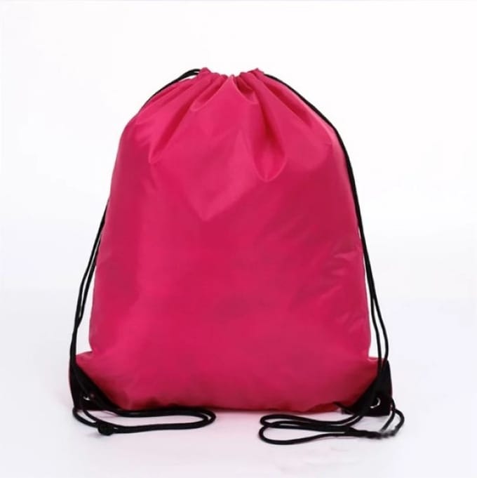 Go Go Gadget - Gymtas - Met Rijgkoord - 12Liter - Donker Roze