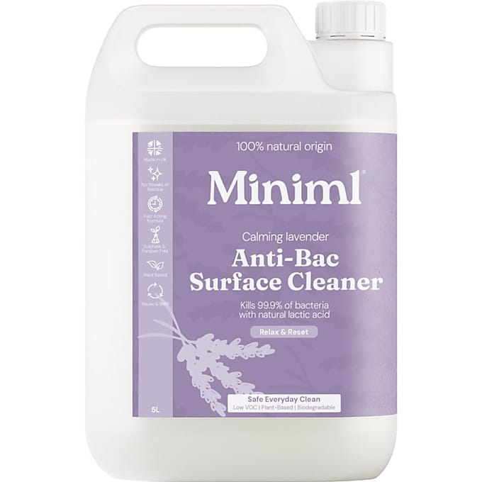 Miniml AntibacteriÃ«le Oppervlaktereiniger Lavendel - 5L Grootverpakking