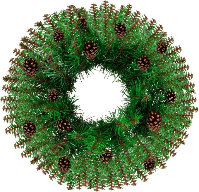 Springos Kerstkrans | Kerst Decoratie | 45 cm