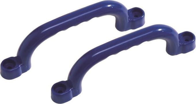 Hand grepen Kunststof Blauw Set 25cm