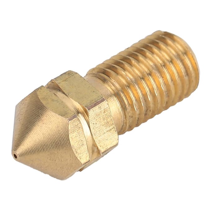 3D Printer Accessoires UM3 Extruder Messing Mondstuk 0.4mm voor 3.0mm Verbruiksartikelen Ultimaker Reserveonderdelen brown