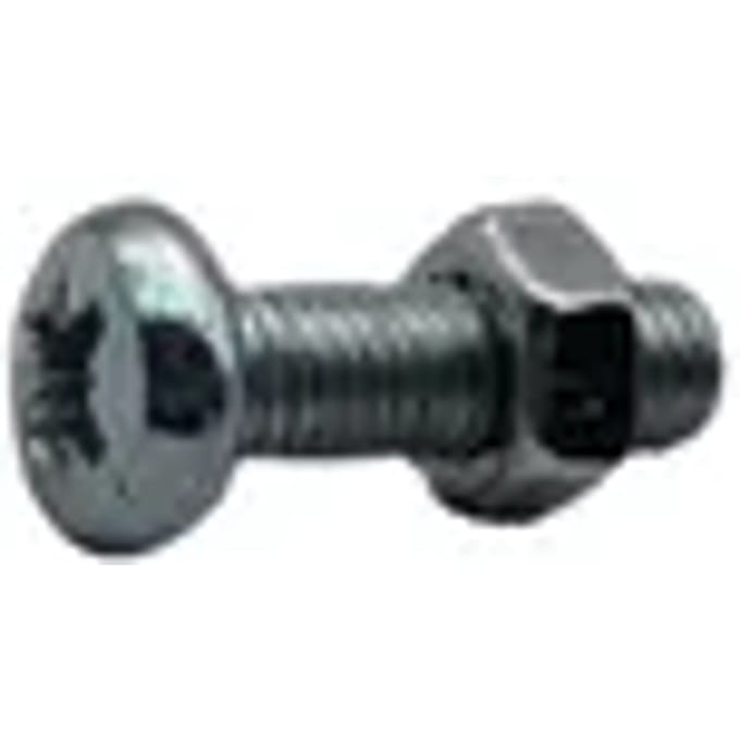 Sencys Metaalschroef+moer Ck M5x16mm Gegalvaniseerd Per 15