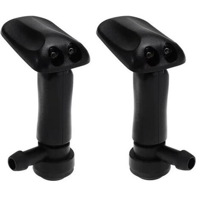 2 pièces 12778850 12778849 Gicleurs de lave-glace pour Saab 2003-2011 black