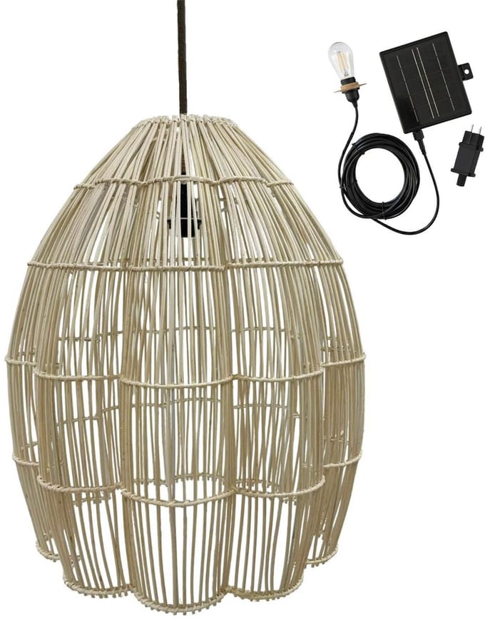 Zonne-energie hanglamp D50CM AVILA