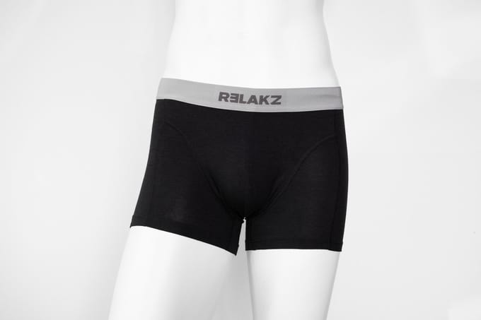 RELAKZ - Boxershort Heren - 2-Pack - Organisch Katoen - Zwart - Maat M