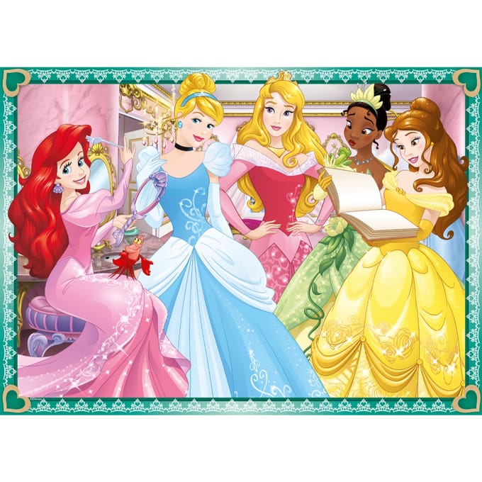 Ravensburger - Disney Princess-puzzel 4-in-1 - 100 stukjes