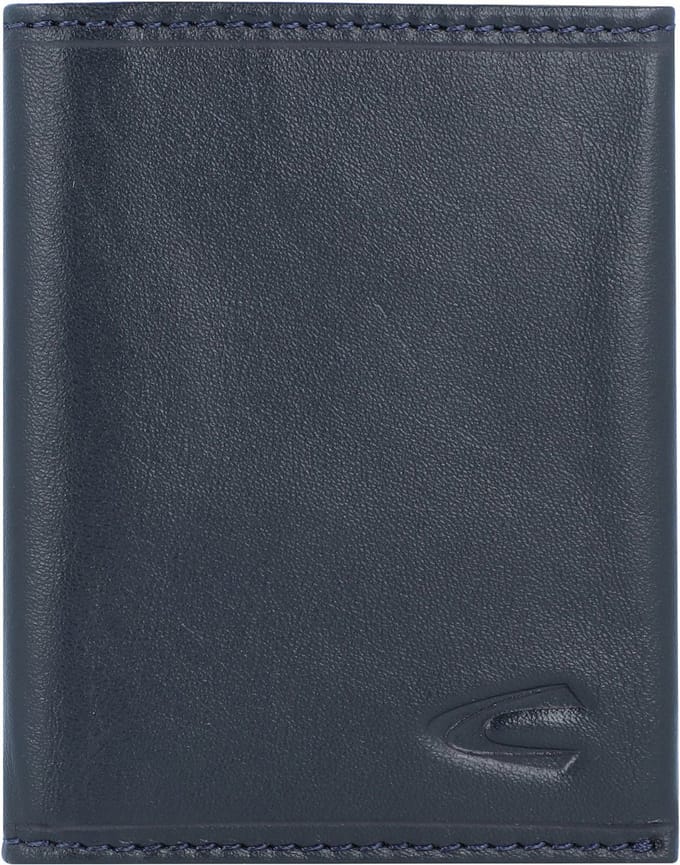 camel active Nagoya Kredietkaart etui RFID-bescherming Leer 8 cm - 2 Sleuven - navy