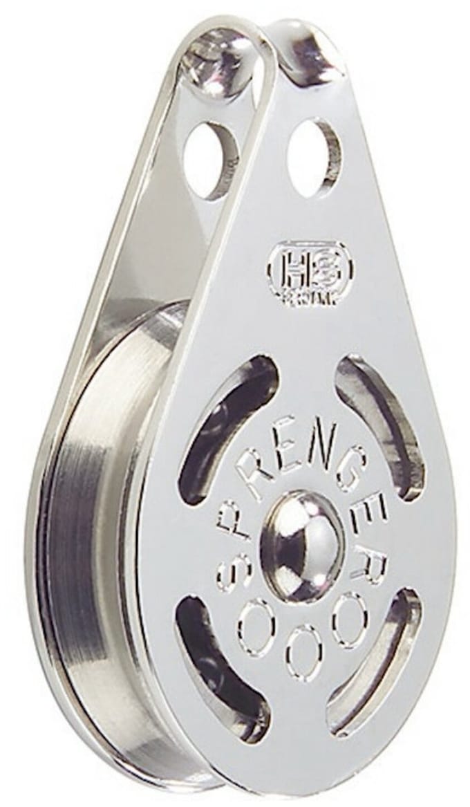 Sprenger High Load Blok met beugel, enkele schijf met beugel, 6 mm