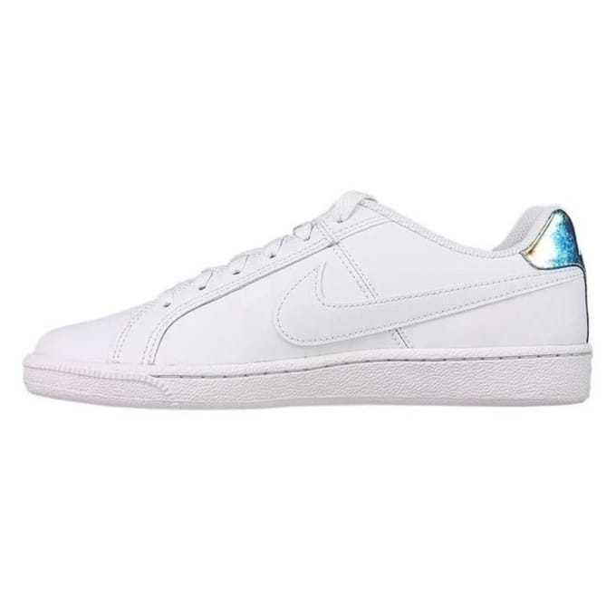 Nike Court Royale Zilveren Witte Sneakers Met Hak