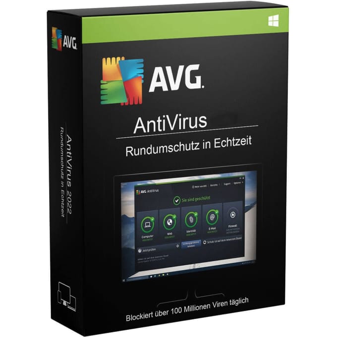 AVG Antivirus 2026 3 Apparaten 1 Jaar
