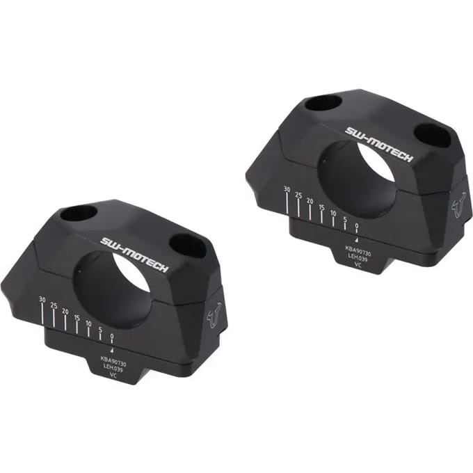 Stuurverhoging met instelbare offset SW-Motech Ø32