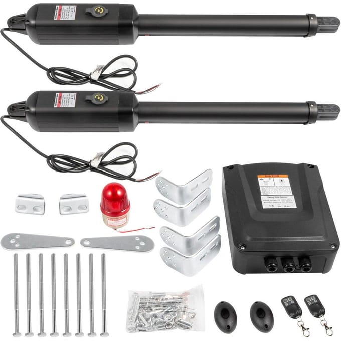 Ouvre-porte automatique à double oscillation Motorisation de porte de garage 457 mm