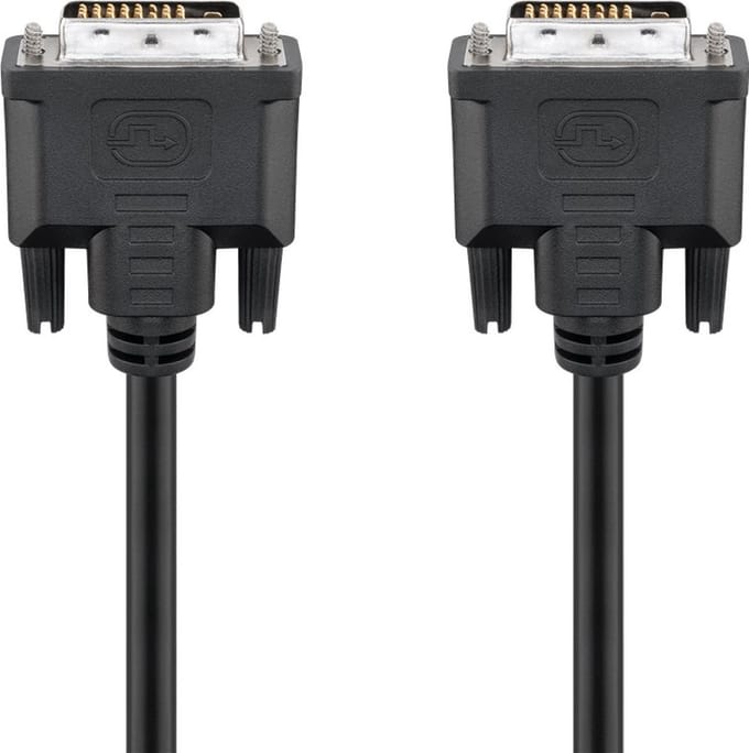 Wentronic MMK 110-200 24+1 DVI-D 2m SB 2m DVI-D DVI-D Zwart DVI kabel