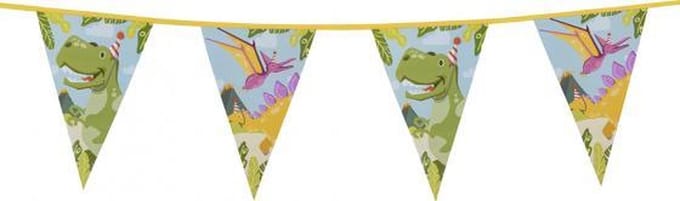 vlaggenlijn dino junior 6 meter groen