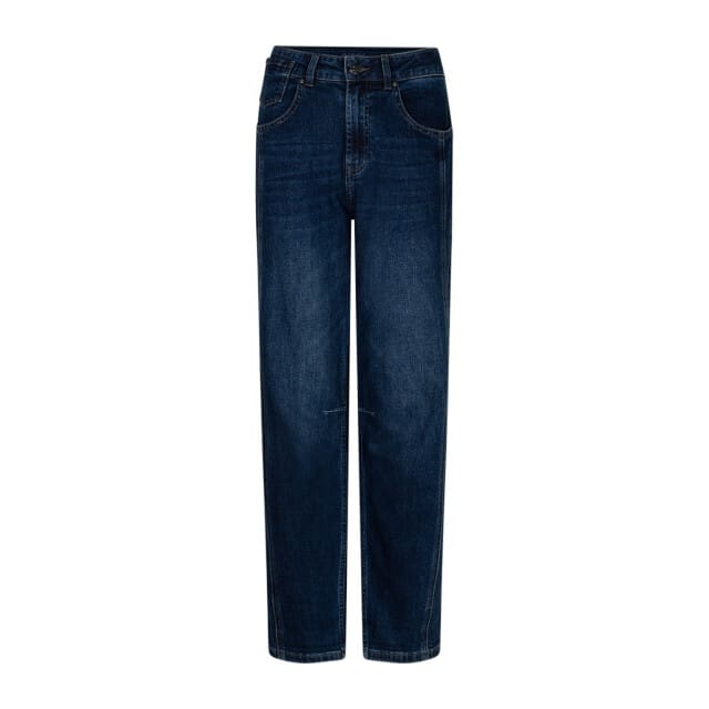 Red Button blauwe dames jeans   Regular waist   Stonewash wassing   Straight fit   5-Pocket zakken   Knoop- en ritssluiting   Regular waist Blauw