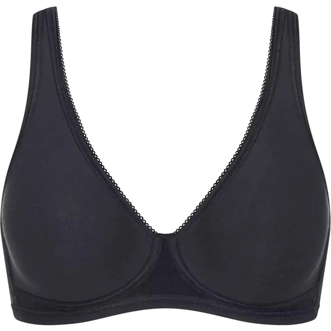 Sloggi Basic+ Soft Bra Dames Beha - ZWART