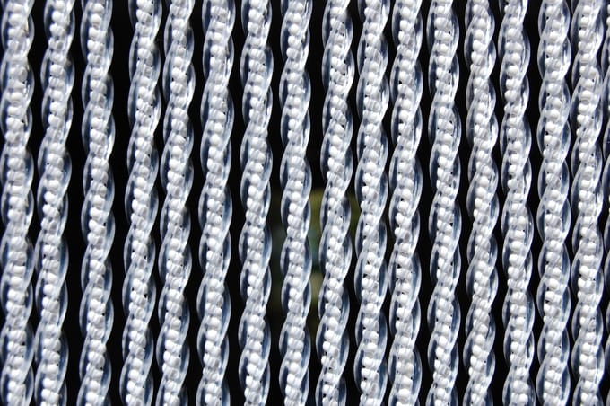La Tenda Deurgordijn Vliegengordijn Cortona 2, 90x210 cm. Wit