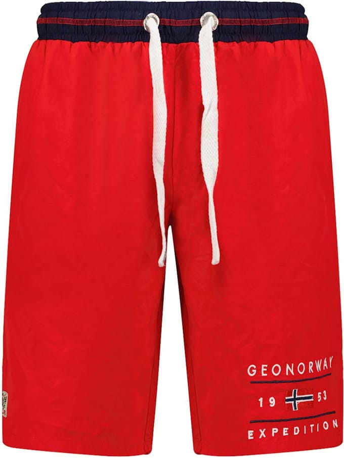 Geographical Norway Zwembroek Qodzola Rood - S